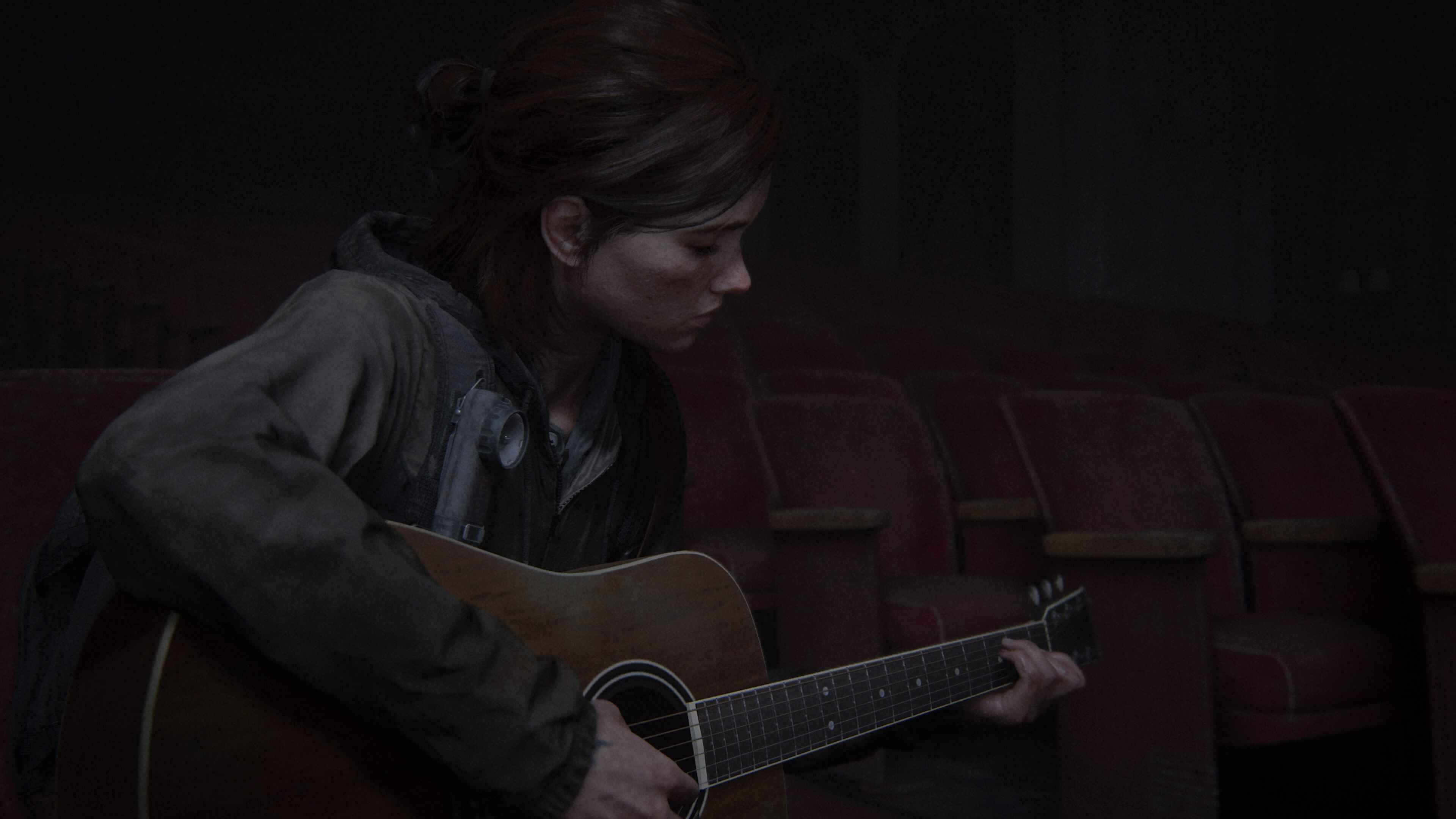 TLOU2 Ellie Playing Guitar